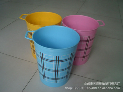 居家必備 廠家直銷塑料環(huán)保PP手拎時尚格雜物垃圾桶